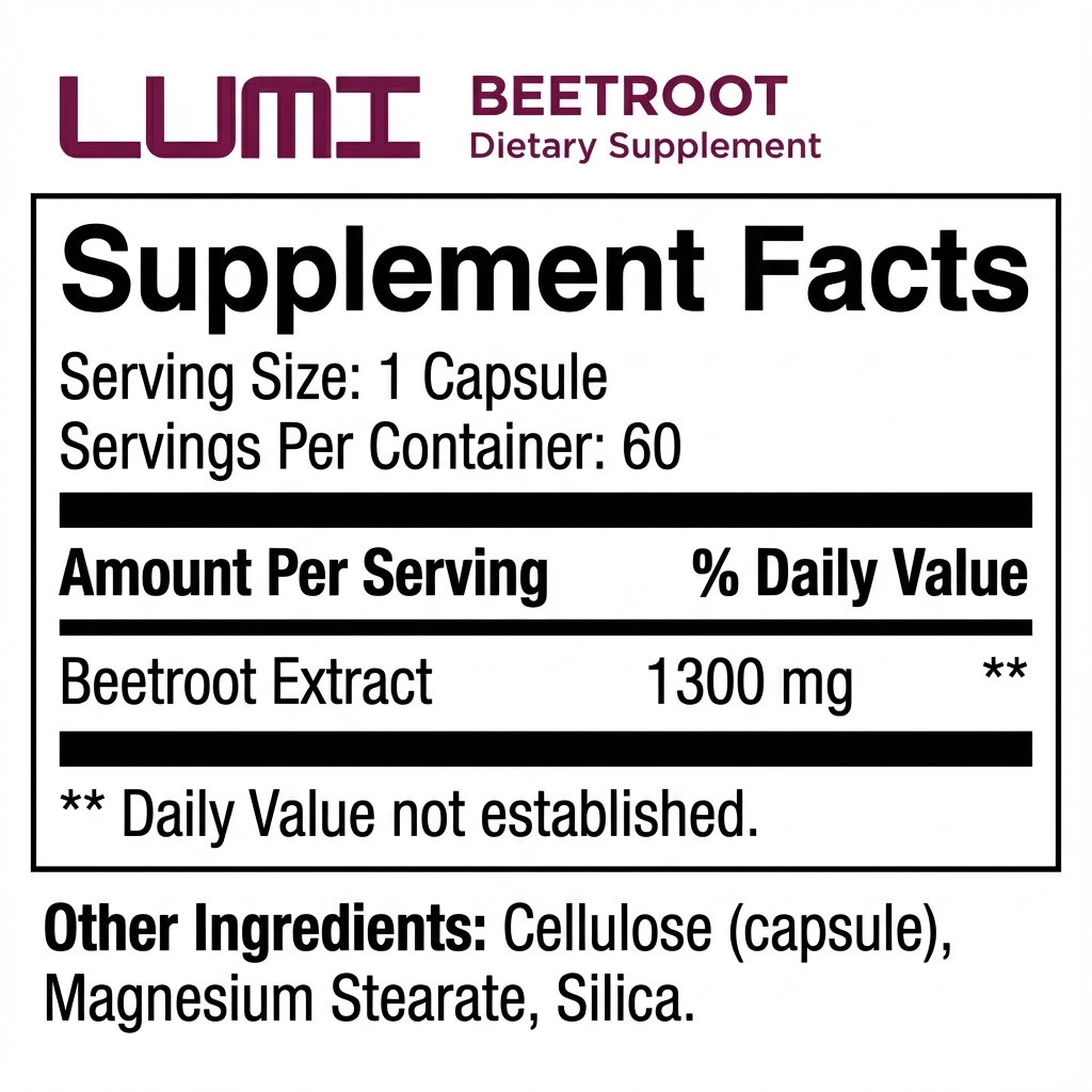 Lumi Beetroot Capsules